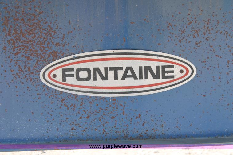 image for item H8439 1997 Fontaine LFTN-6-8048WSAK flatbed spread axle trailer