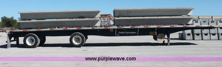 image for item H8444 2003 Utility FS2CHA flatbed spread axle trailer