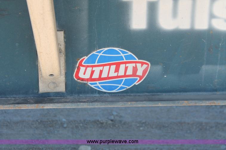 image for item H8444 2003 Utility FS2CHA flatbed spread axle trailer