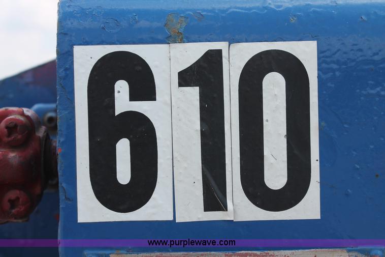 image for item H8488 1977 Halliburton tandem axle A-frame trailer