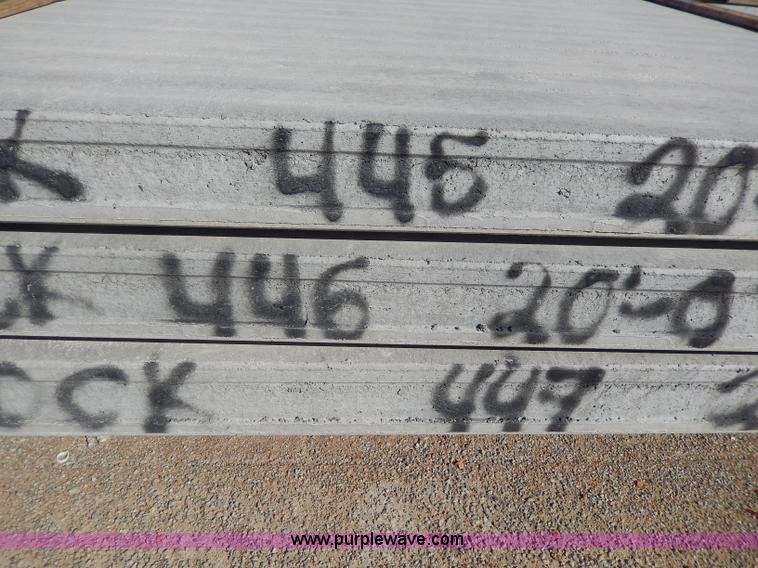 image for item H9662 (3) assorted hollow core planks