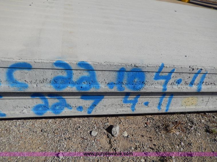 image for item H9670 (3) assorted hollow core planks