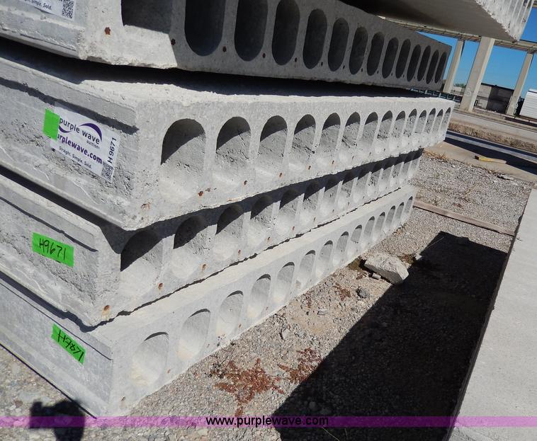 image for item H9671 (3) assorted hollow core planks