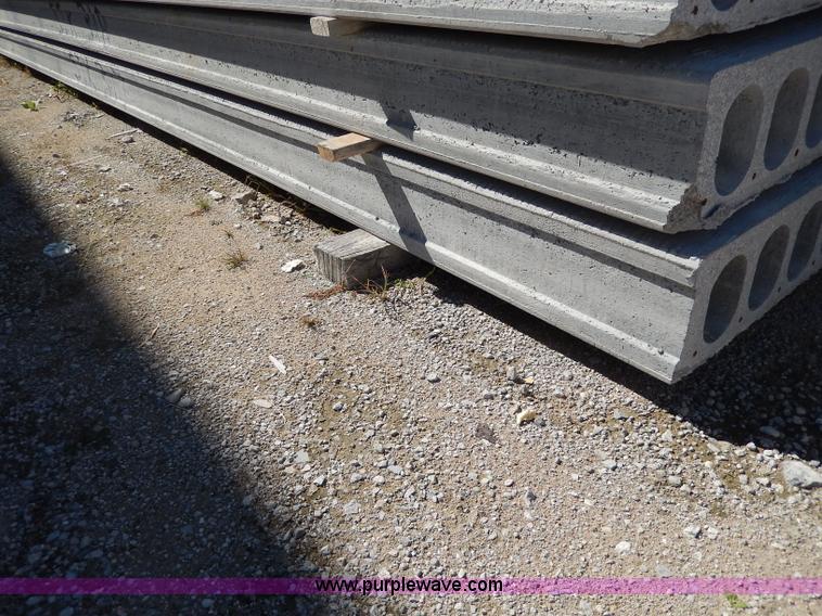 image for item H9682 (2) assorted hollow core planks