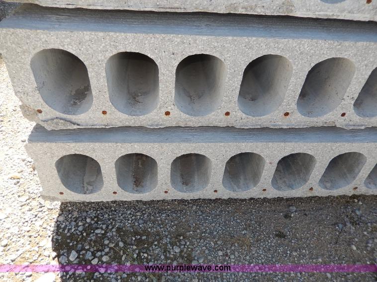 image for item H9682 (2) assorted hollow core planks