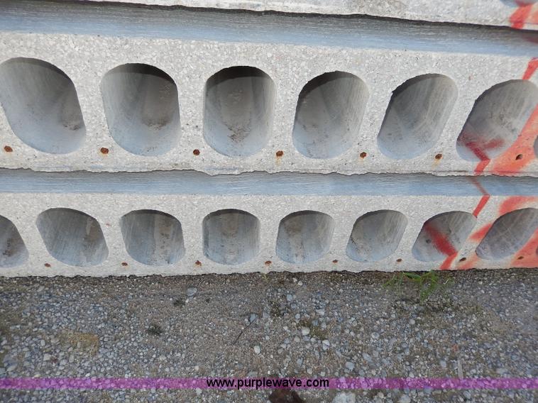 image for item H9682 (2) assorted hollow core planks
