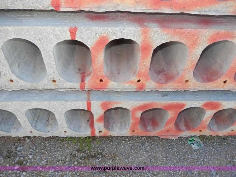 image for item H9682 (2) assorted hollow core planks