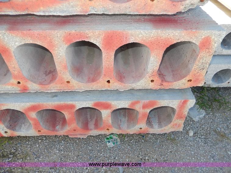 image for item H9682 (2) assorted hollow core planks