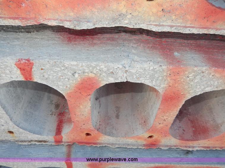 image for item H9682 (2) assorted hollow core planks