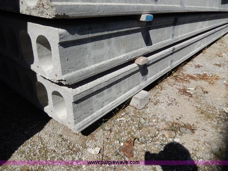image for item H9682 (2) assorted hollow core planks