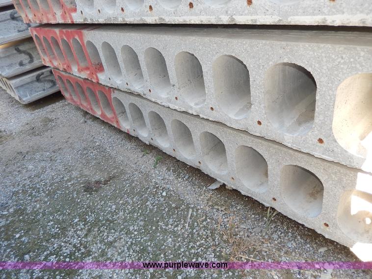 image for item H9682 (2) assorted hollow core planks