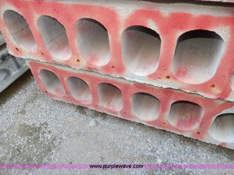 image for item H9682 (2) assorted hollow core planks