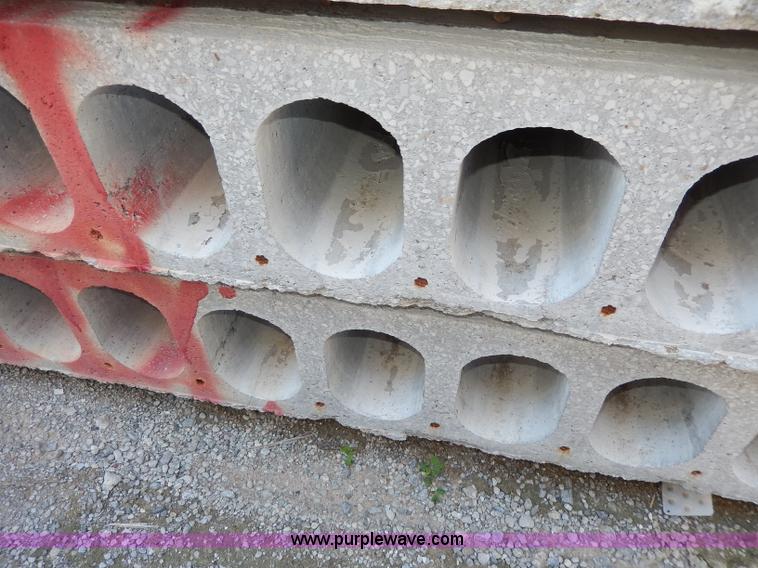 image for item H9682 (2) assorted hollow core planks
