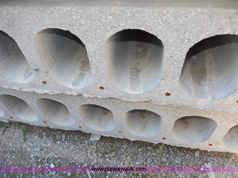 image for item H9682 (2) assorted hollow core planks