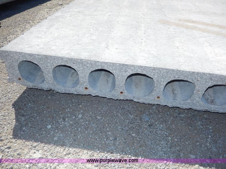image for item H9691 (2) assorted hollow core planks