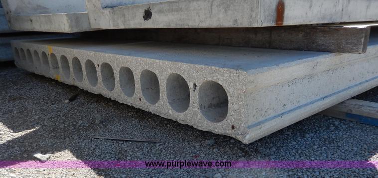 image for item H9691 (2) assorted hollow core planks