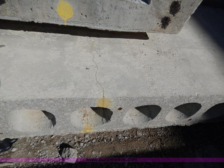 image for item H9691 (2) assorted hollow core planks