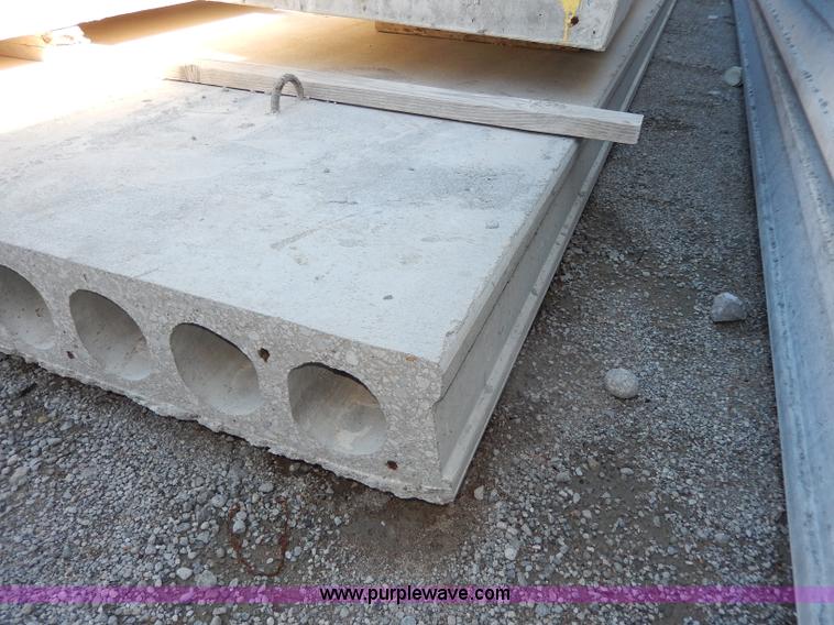 image for item H9691 (2) assorted hollow core planks