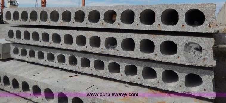 image for item H9692 (3) assorted hollow core planks