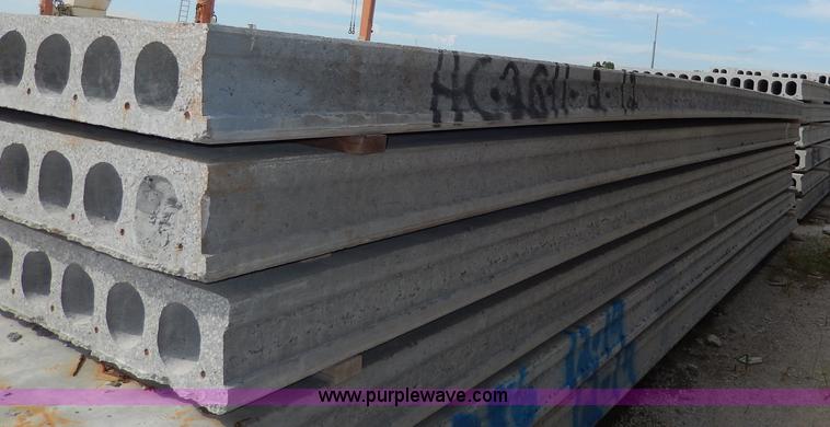 image for item H9692 (3) assorted hollow core planks