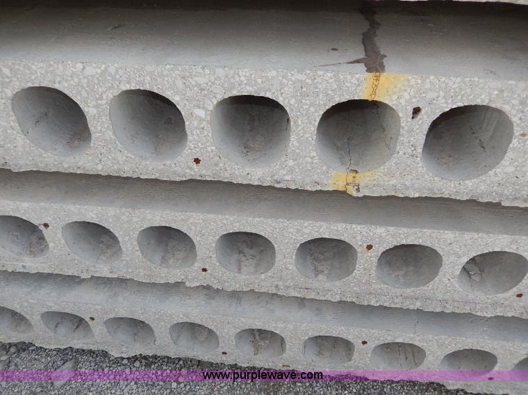 image for item H9694 (3) assorted hollow core planks
