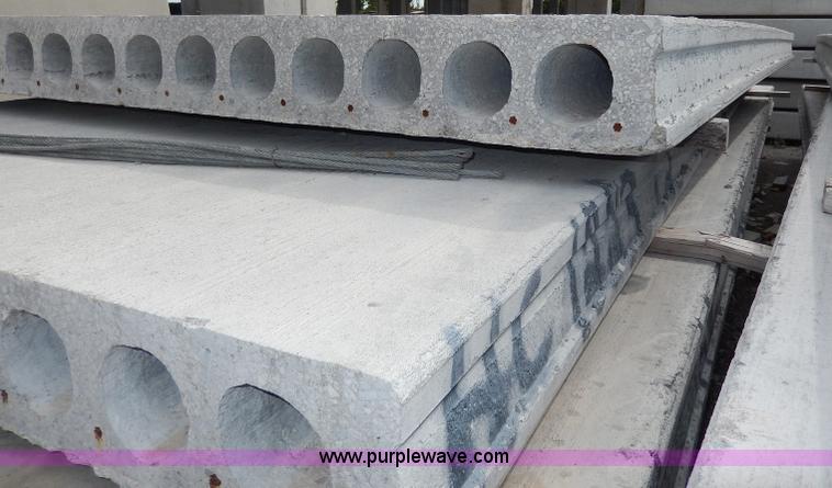 image for item H9696 (3) assorted hollow core planks