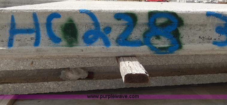 image for item H9696 (3) assorted hollow core planks