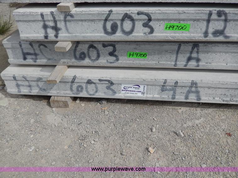image for item H9700 (3) assorted hollow core planks