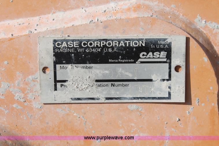 image for item I4735 2001 Case 570XLT Series Two loader