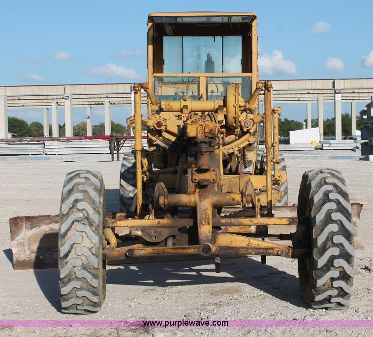 image for item I4736 1960 Caterpillar 12E motor grader
