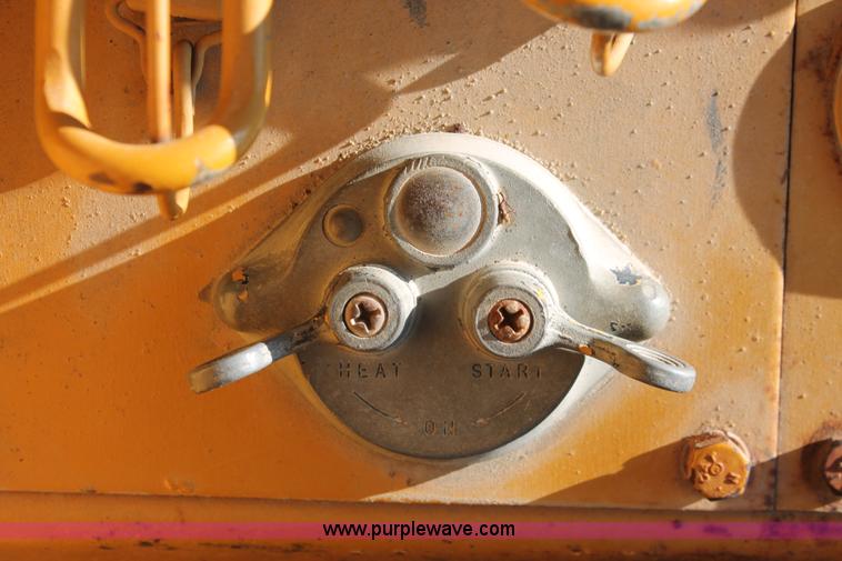 image for item I4736 1960 Caterpillar 12E motor grader