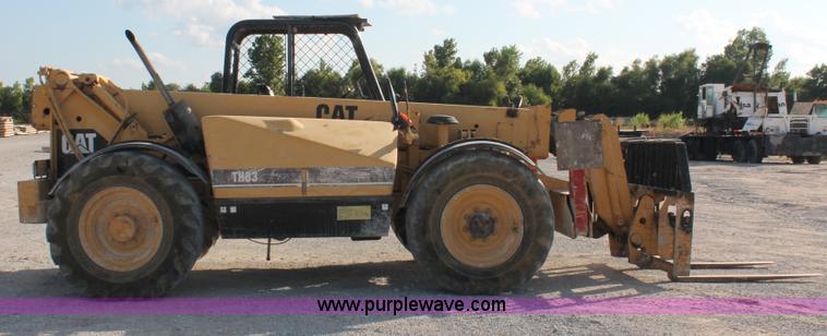 image for item I4737 1999 Caterpillar TH83 telehandler