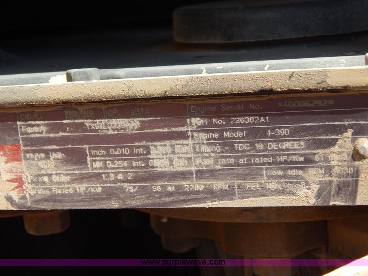 image for item I4742 2000 Case 580L backhoe