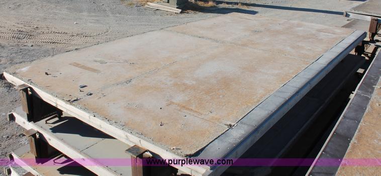 image for item I7800 Hamilton tapered beam concrete from bed with hybrid deck form system