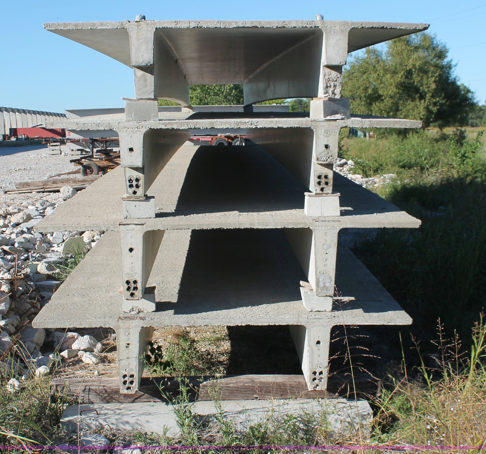 (1) Precast structural concrete double tee in Broken Arrow, OK | Item ...