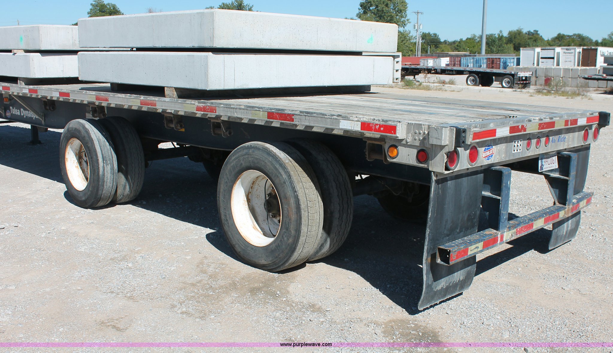 2000 Utility FS2CHA flatbed spread axle trailer in Broken Arrow, OK