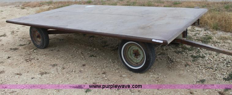 image for item AE9115 Four wheel hay wagon