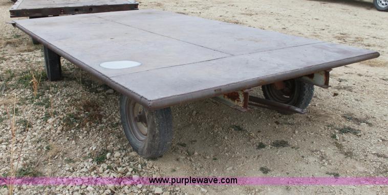 image for item AE9115 Four wheel hay wagon