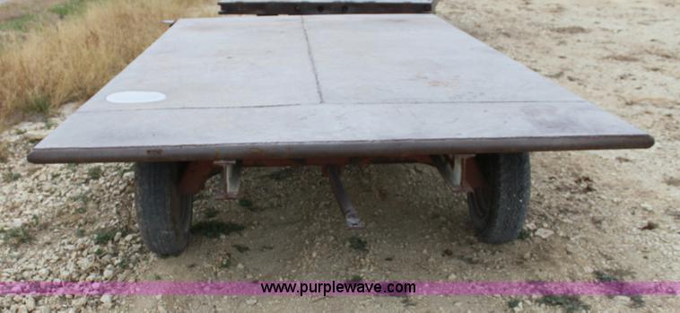 image for item AE9115 Four wheel hay wagon