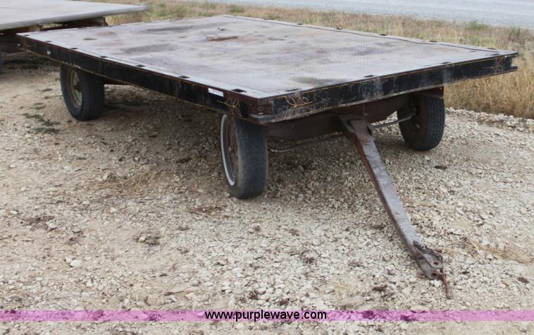 image for item AE9116 Four wheel hay wagon