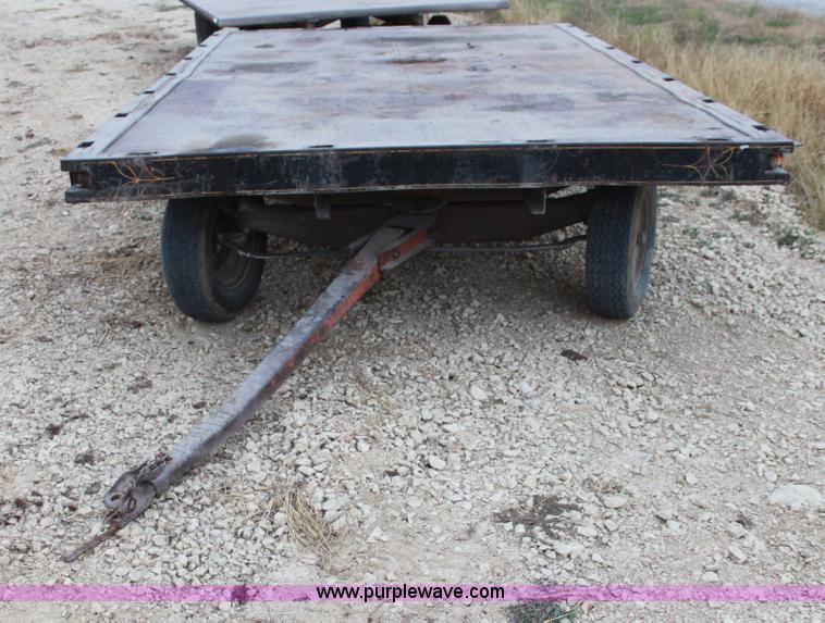 image for item AE9116 Four wheel hay wagon