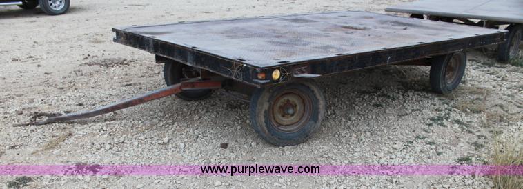 image for item AE9116 Four wheel hay wagon