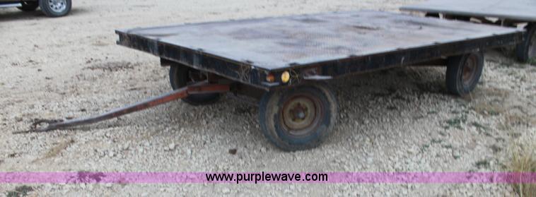 image for item AE9116 Four wheel hay wagon