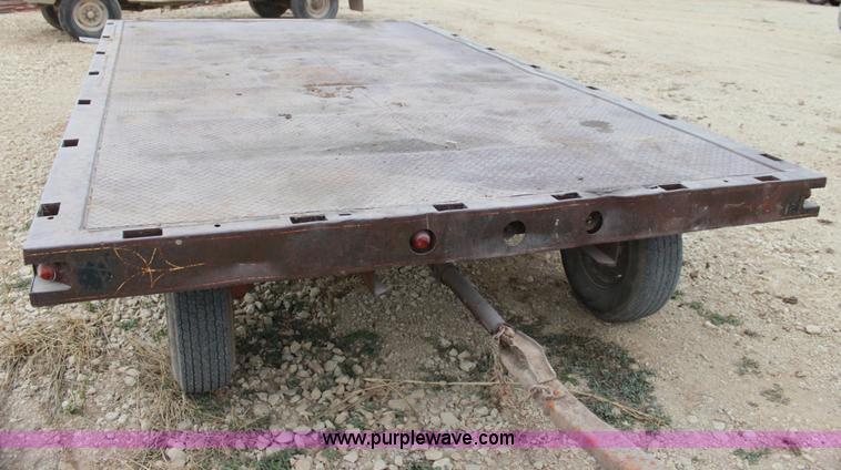 image for item AE9116 Four wheel hay wagon