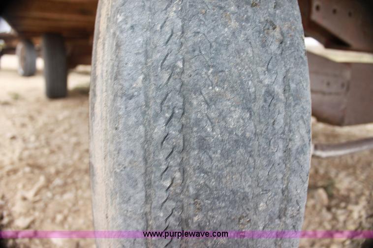 image for item AE9116 Four wheel hay wagon