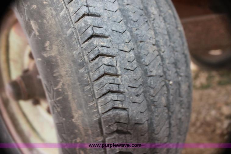 image for item AE9116 Four wheel hay wagon