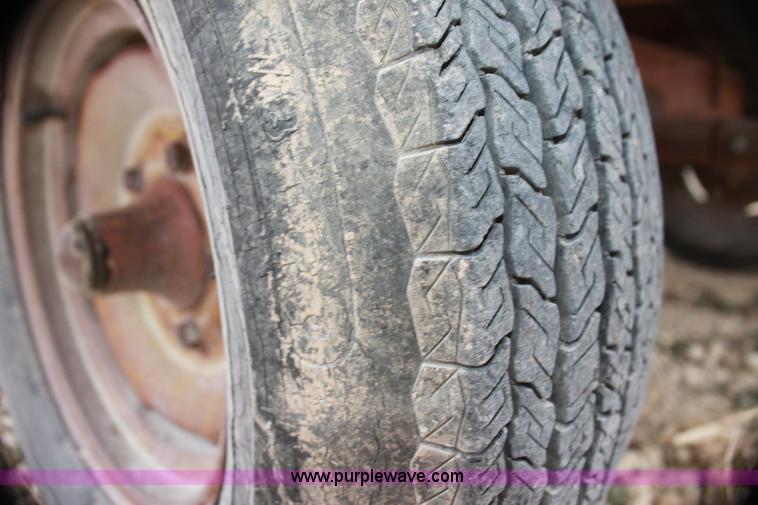 image for item AE9116 Four wheel hay wagon