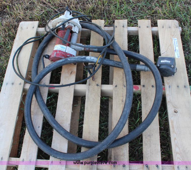 image for item AU9328 Chemical tote pump with meter