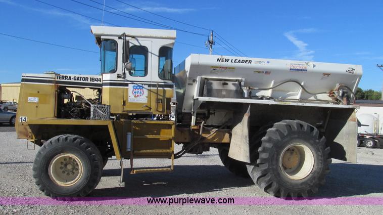 image for item G2134 1994 Ag-Chem TerraGator 1844 dry fertilizer spreader truck