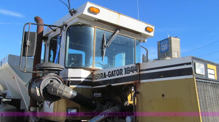 image for item G2134 1994 Ag-Chem TerraGator 1844 dry fertilizer spreader truck